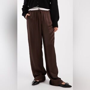 Elegant Brown Women's Pants